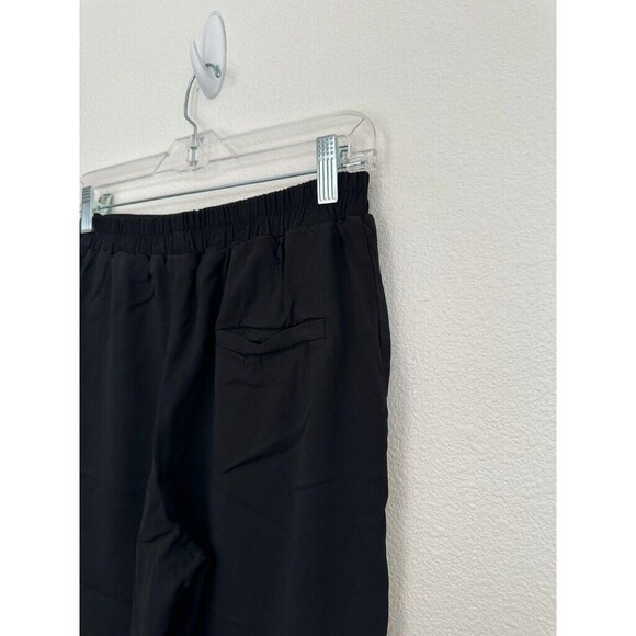 COS Women's Jogger Pants Pull On Rayon Elastic Waistband Black Size 4 Minimalist - Picture 6 of 8